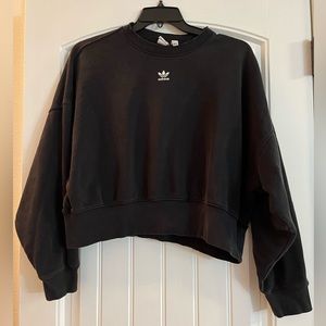 Women’s adidas crop top sweatshirt